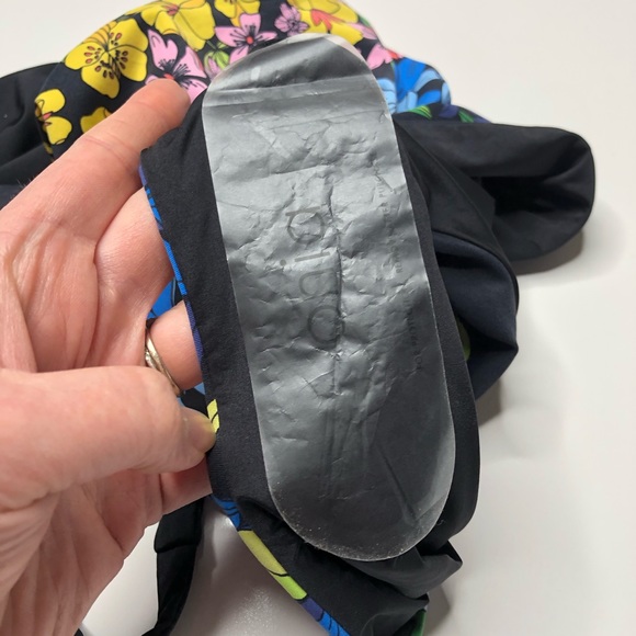 Onia Rachel Floral Flower Blue One Piece Swimsuit - Picture 14 of 16